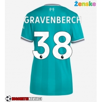 Ženske Nogometnih dresov Liverpool Ryan Gravenberch #38 Tretji 2025-26 Kratki rokavi